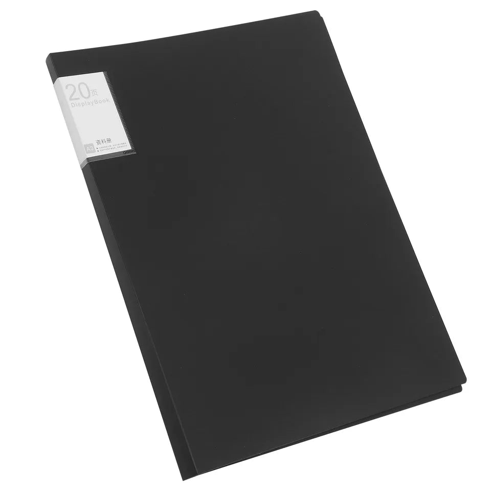 A3 Display Folder File Organizer Transparent Plastic Document Storage Folder for Office Home School Teachers Engineers Artists