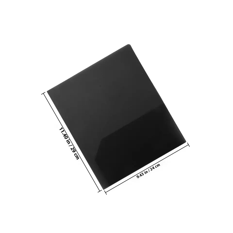 6Pcs A4 File Folders Plastic Two Pocket Document Folder School College Office Presentation Folder Folders School Supplies