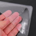 A5 Transparent Book Cover Heavy-Duty PVC Protection Sleeve for Students School Books Office Documents Scrapbook Planner Notebook