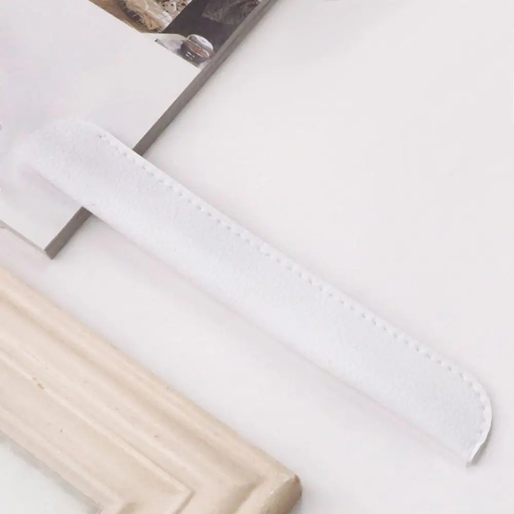 Lightweight PU Leather PU Pencil Bags Solid Color Large Capacity Pen Bags Pencil Case Office Supplies