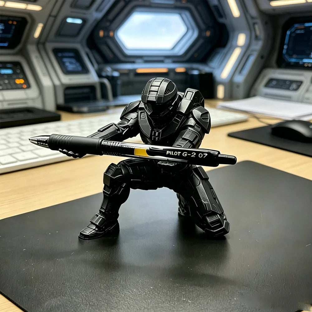 3D Printing Chief Petty Pen Holder Military Themed Pencil Holder Creative Desktop Stationery Organizer Rack Office Study Decor