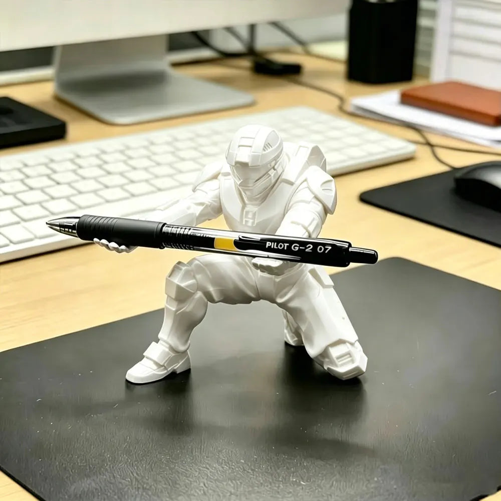 3D Printing Chief Petty Pen Holder Military Themed Pencil Holder Creative Desktop Stationery Organizer Rack Office Study Decor