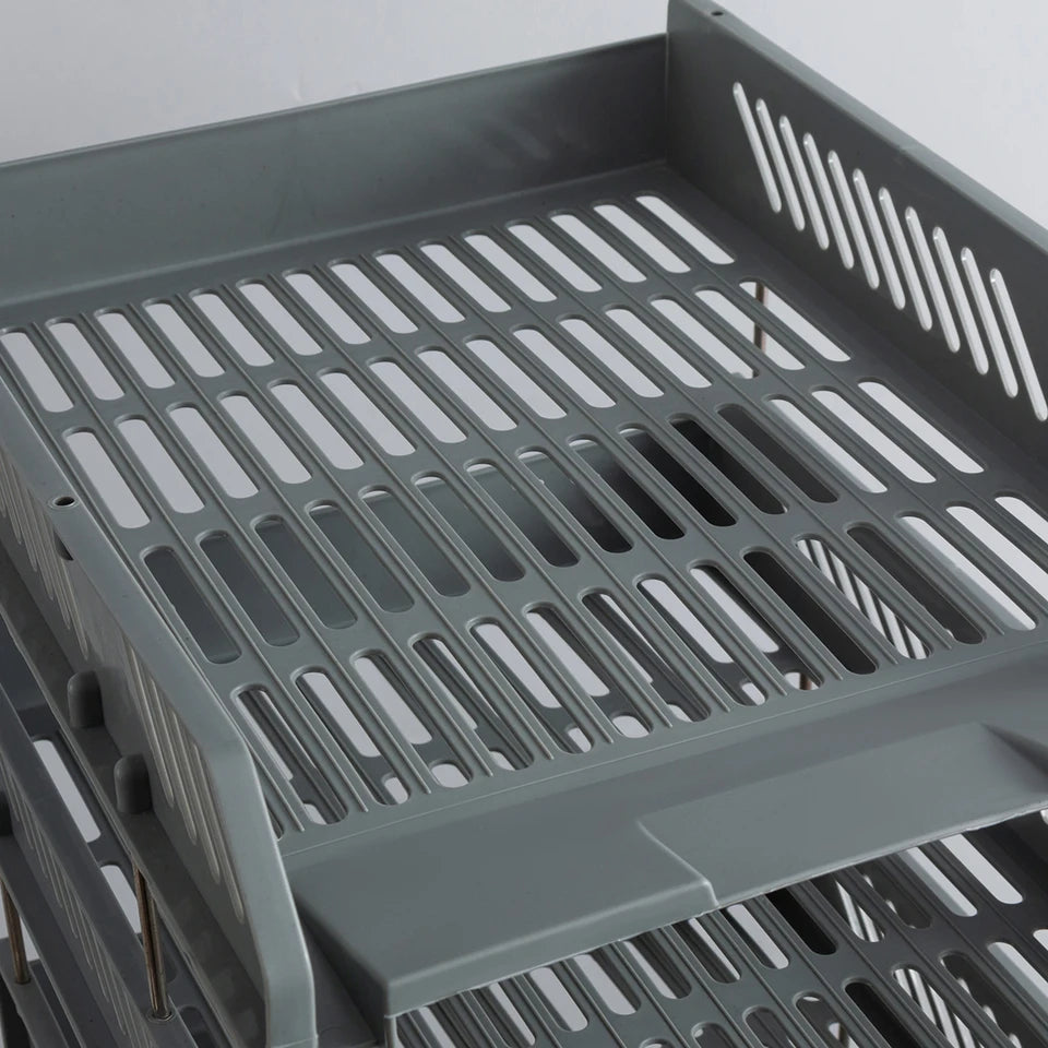 Office A4 File Storage Rack Desktop Multi-Layer Data Storage File Tray