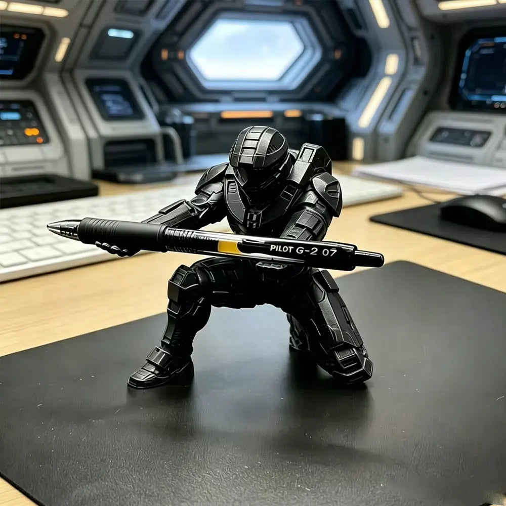3D Printing Chief Petty Pen Holder Military Themed Pencil Holder Creative Desktop Stationery Organizer Rack Office Study Decor